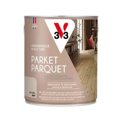 Afbeelding van V33 Hardwaxolie Parket Transparant Mat 2,5l