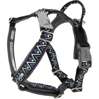 Afbeelding van Hurtta Y tuigje Razzle Dazzle 35 45 cm zwart
