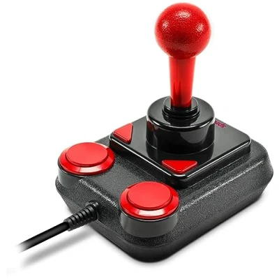 Afbeelding van SPEEDLINK Competition Pro Extra Joystick Android,PC Zwart, Rood
