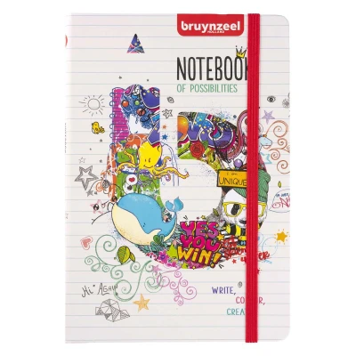 Afbeelding van Schets notitieboek Bruynzeel A5 80gr 80vel