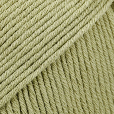Afbeelding van DROPS Safran Uni Colour 65 pistache Katoen Garen