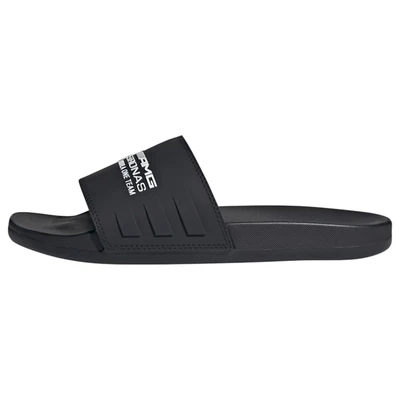 Afbeelding van adidas Uniseks Volwassen MERCEDES AMG PETRONAS FORMULA ONE TEAM ADILETTE COMFORT SLIDES, core black/ftwr white/core black, 47 EU