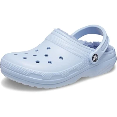 Afbeelding van Sandaal Crocs Unisex Classic Lined Clog Blue Calcite Schoenmaat 46 47