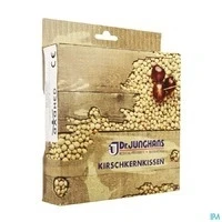 Afbeelding van Kersenpitkussen vierkant 17x17cm Dr Junghans
