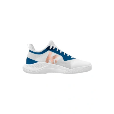 Afbeelding van Kempa Kourtfly Sneakers laag voor kinderen, Maat: 39, Weiss blau Mesh