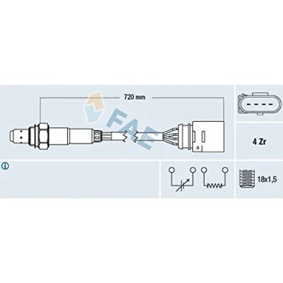 Afbeelding van Fae Lambda sonde 77139