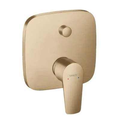 Afbeelding van Hansgrohe badmengkraan talis e 1 greeps inbouw geborsteld brons 71745140