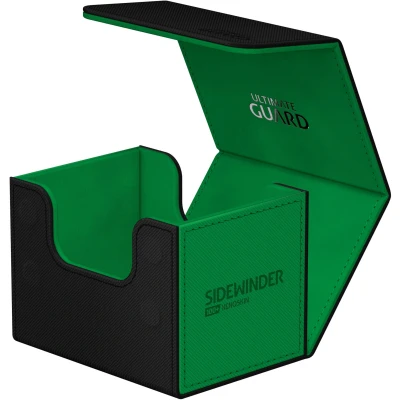 Afbeelding van Ultimate Guard Sidewinder 100+ XenoSkin SYNERGY: Black/Green