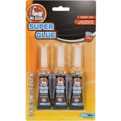 Afbeelding van Mr.Glue Secondelijm tubes 3x 3 gram hobby superlijm