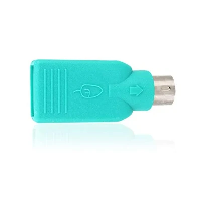 Afbeelding van Mavis Laven PS2 naar USB bus converter aansluiting PS / 2 stekker adapter voor toetsenbord/muis