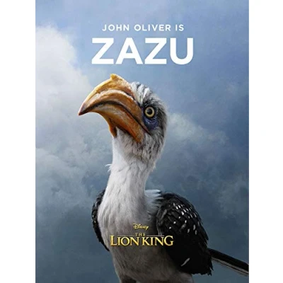 Afbeelding van Kunstdruk Disney Lion King Zazu 30x40cm