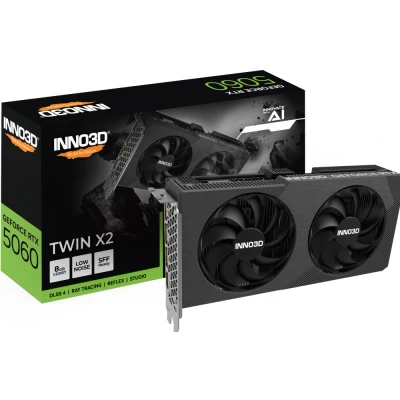 Afbeelding van INNO3D GeForce RTX 5060 TWIN X2 8GB grafische kaart