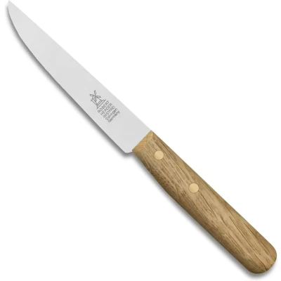 Afbeelding van Robert Herder Steakmes Buckels RVS Glad Lemmet 11 cm Heft Eikenhout