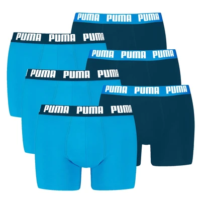 Afbeelding van PUMA Boxershorts navy / lichtblauw