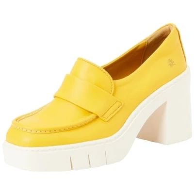 Afbeelding van ART 1972 Berna, platform voor dames, Nappa, Geel, 41 EU