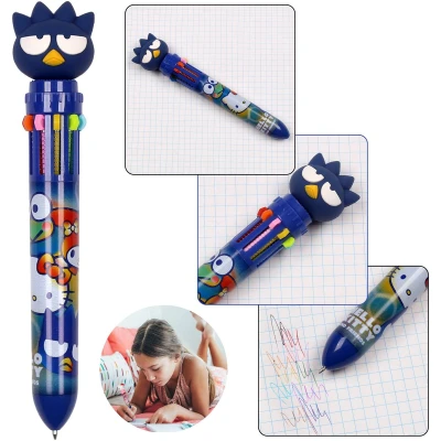 Afbeelding van Hello Kitty Badtz Maru Meerkleurige pen 10in1, automatisch, kleur, school 0,5 mm