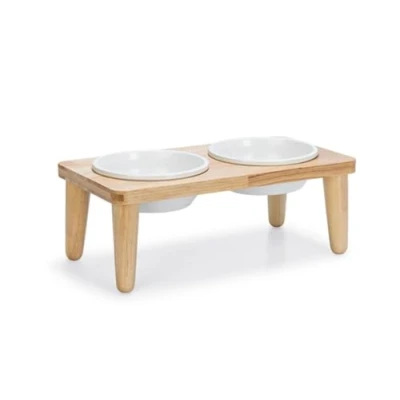 Afbeelding van Designed by Lotte Dinerset Hond Hout Djeha 40 x 21 15 cm
