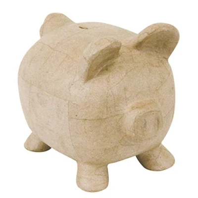 Afbeelding van décopatch Medium Piggy Bank Mache