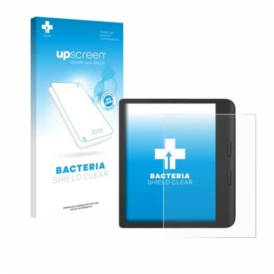 Afbeelding van upscreen Antibacteriële Schermbeschermer voor Tolino Vision Color 2024 Anti Bacteria Screen Protector Transparant, Antikras, Vingerafdruk