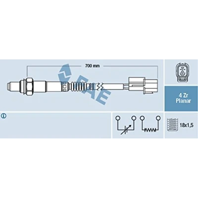 Afbeelding van Fae Lambda sonde 77450