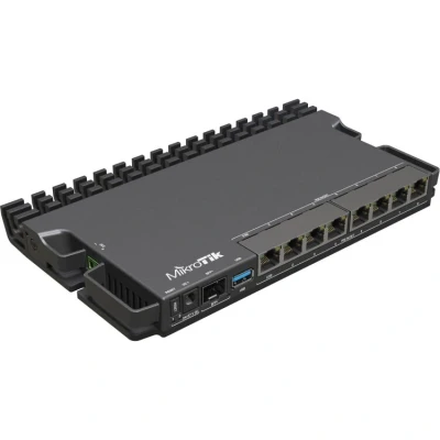 Afbeelding van Mikrotik RB5009UPR+S+IN bedrade router 2.5 Gigabit Ethernet, Ethernet Zwart