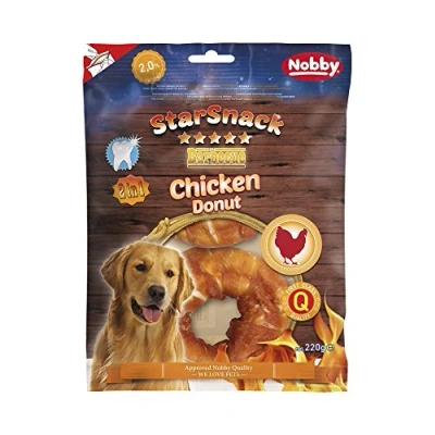 Afbeelding van Nobby STARSNACK Barbecue Chicken Donut ca. 10,0 cm, 2 stuks, 220 g