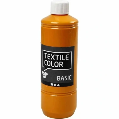 Afbeelding van Creativ Company Textiel Color Verf Mosterd, 500ml