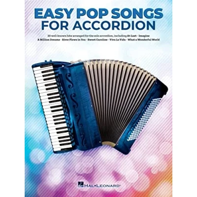 Afbeelding van Easy pop songs for accordion &amp; rock