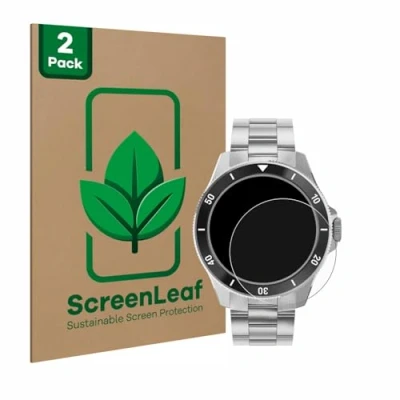 Afbeelding van ScreenLeaf (2 Stuks) Screen Protector voor Withings ScanWatch Nova (42 mm) [Duurzame Protector, Clear, Antikras]