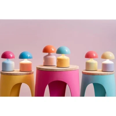 Afbeelding van Leitmotiv Kruk Double Funky Helderroze Ø24cm Scandinavisch