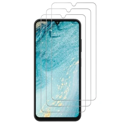 Afbeelding van J&amp;D Compatibel voor Samsung Galaxy A05s Screenprotector, 3 Pack Gehard Glas Niet Volledige Dekking Clear Ballistisch Schermbeschermer Screen Protector