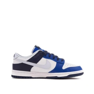 Afbeelding van Nike Sportswear DUNK Sneakers laag, Heren, Maat: 44, White/football grey/game royal/midnight navy Leer