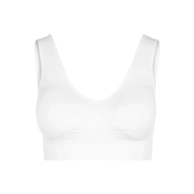 Afbeelding van MAGIC Bodyfashion niet voorgevormde bh top Comfort Bra wit