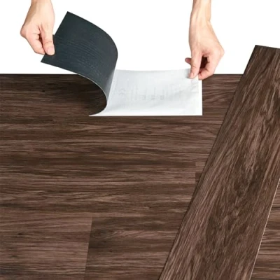 Afbeelding van PVC laminaat zelfklevend set van 7 Smoked oak 0,975 m²