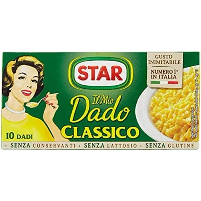 Afbeelding van 3 x Star classico dado brodo soepblokjes bouillon klassiek rijk aan smaak 10 pz