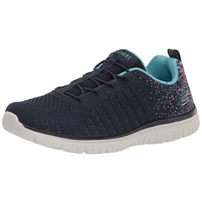 Afbeelding van Skechers Dames Virtue Sneaker, marineblauw, 40 EU