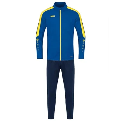 Afbeelding van JAKO Trainingspak Polyester Power, Uniseks Kind, Koninklijk/Citro, 128