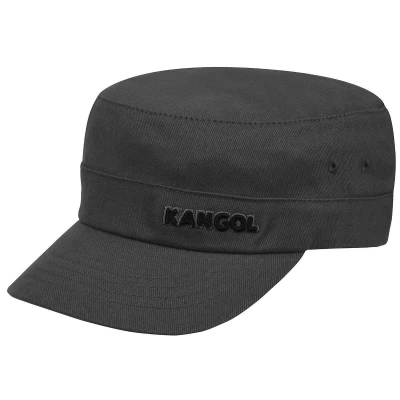 Afbeelding van Kangol Hoofddeksels Katoen Twill Army Baseball Cap, Grijs, 7 1/8 / 1/2