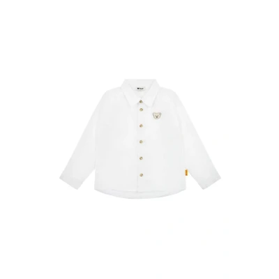 Afbeelding van Steiff Langarm Special DAY Overhemd voor kinderen, Maat: 92, Bright white