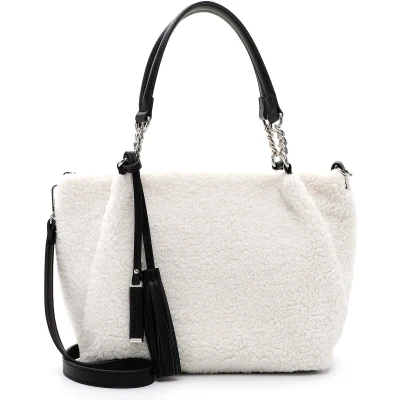 Afbeelding van Emily &amp; Noah Shopper E&amp;N Denise Handtas, Dames, Maat: One Size, White 300