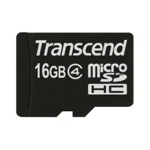 Afbeelding van Transcend microSDHC 16GB Class 4
