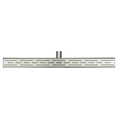 Afbeelding van Wiesbaden 3e generatie douchegoot met rooster 90 x 7 cm RVS