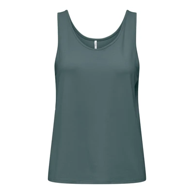 Afbeelding van ONLY Dames Onlmoster S/L Tank Top JRS, Balsemgroen, 3XL