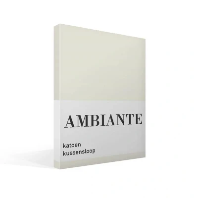 Afbeelding van Ambiante Percaline Kussenslopen 60x70 cm set van 2 Offwhite