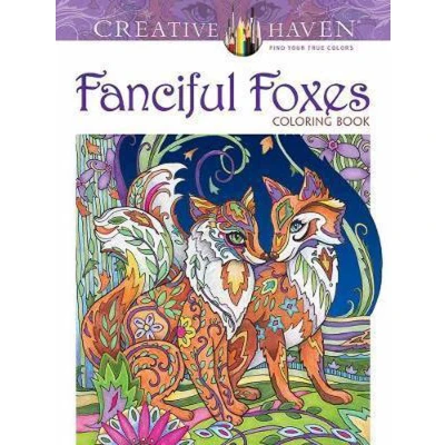 Afbeelding van Creative Haven Fanciful Foxes Coloring Book