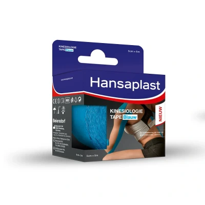Afbeelding van Hansaplast Kinesiologie Tape Blauw 1ST