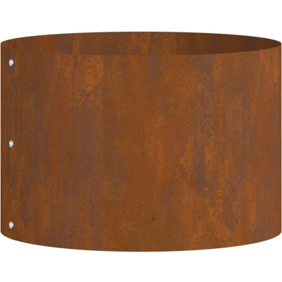 Afbeelding van vidaXL Corten Stalen Plantenbak Staal Middelgroot