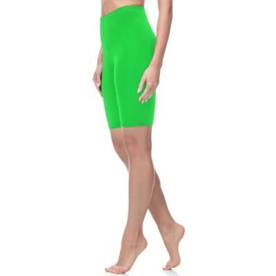 Afbeelding van Merry Style MS MS10 200 LE Dames Leggings Sport Vrijetijdsbroek Kort Katoen Sporbroek Yogabroek Groen M