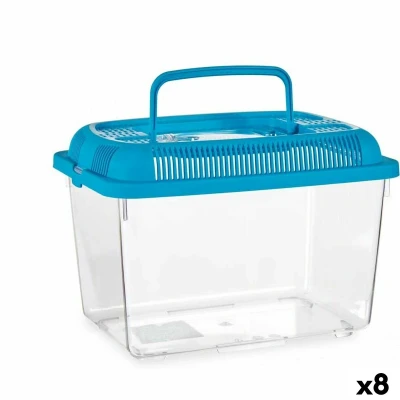 Afbeelding van Vissenkom Met handvat Groot Blauw Plastic 7 L 20 x 30 cm (8 Stuks)