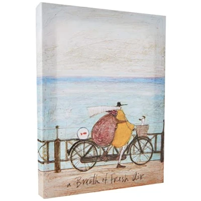 Afbeelding van Sam Toft &#039;A Breath of Fresh Air&#039; kunstdruk op doek, 30 x 40 cm